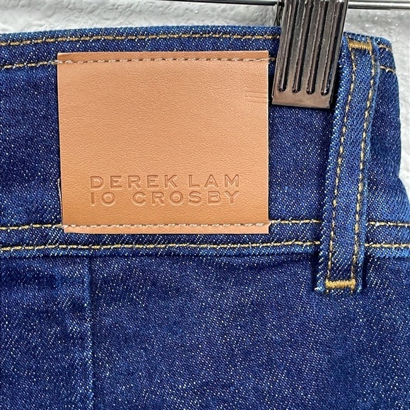 NWT Derek Lam 10 Crosby Charles High Rise Pocket Flare Jeans Park Rinse Sz 29 - Picture 7 of 16